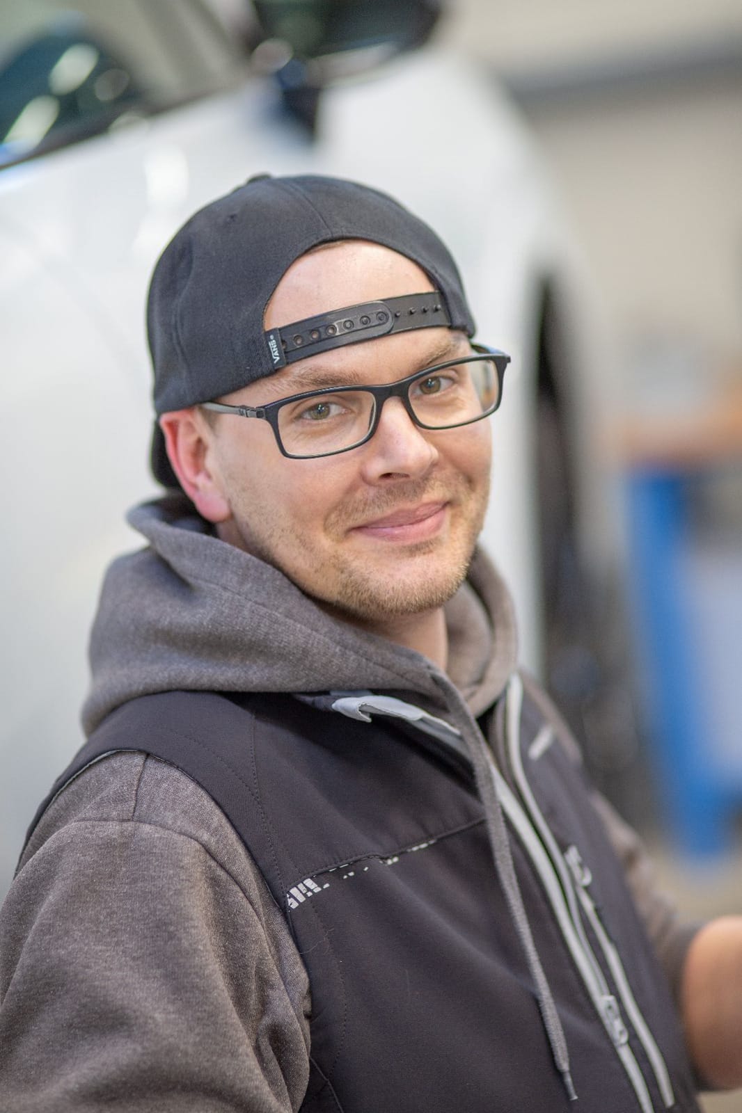 Markus Müller von Fahrzeugpflege Neumann